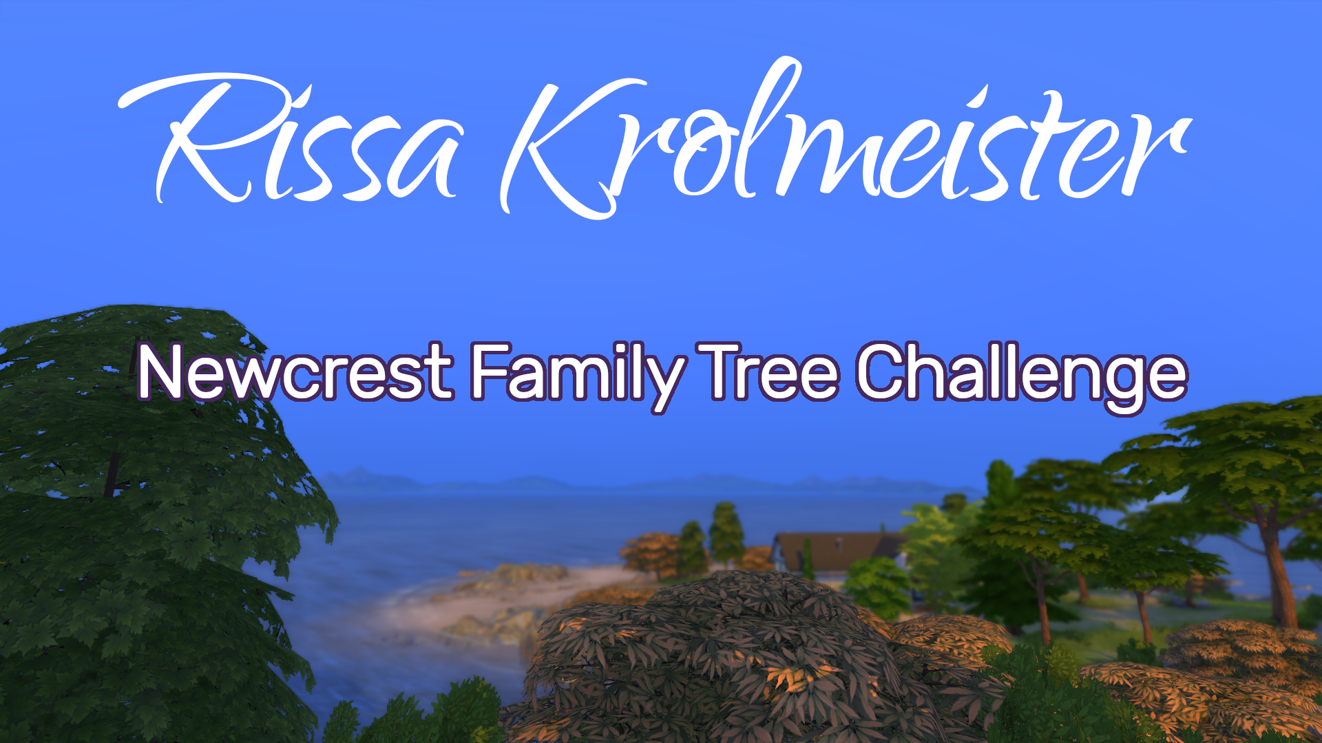 Sims 4 Newcrest Family Tree Challenge